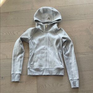 Aritzia Golden NWT - Jumpstart hoodie. Heather Chrome colour.
